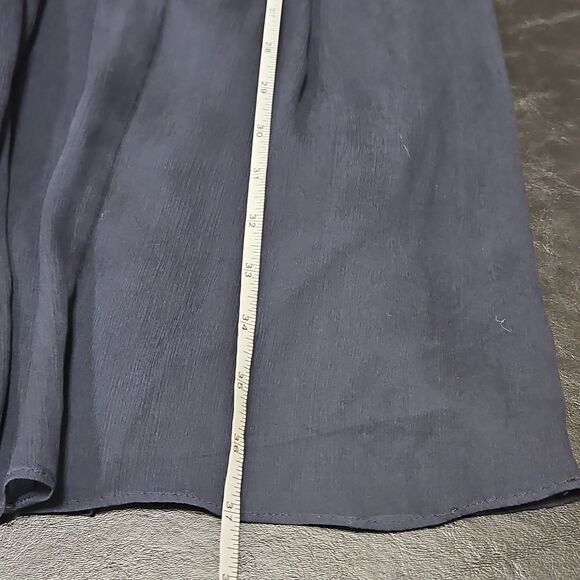 J. Crew Womens Navy Blue 100% Silk Mini Dress Size 6 Elegant Modern Party - Picture 8 of 8